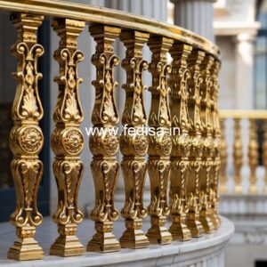 Premium Brass Railing Supplier & Exporter Staircase Modern Railing