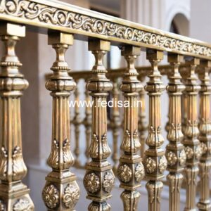 Premium Brass Balcony Railing Collection