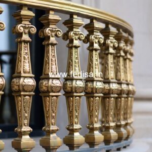 Custom Brass Staircase Railing Ideas