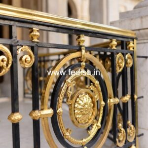 Heavy Brass Railing Design For Strong Support Designer Staircase Railings