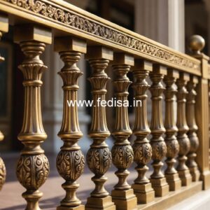Brass Staircase Railing Design For Designer Homes 2 Storey Stairs Design