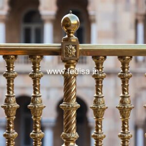 Modern Brass Stair Railing Design Inspiration Small Living Room With Stairs Design