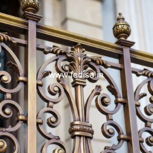Decorative Brass Balcony Railing For Interior Design Texture Design For Stairs Wall