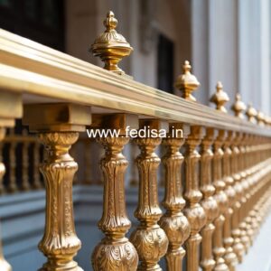 Decorative Brass Handrail Design For Interiors Sidhi Ka Grill Ka Design