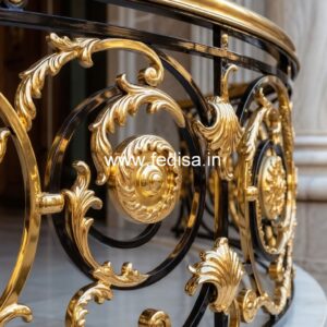 Premium Brass Staircase Railing With Fine Craftsmanship Stairs Design 2026