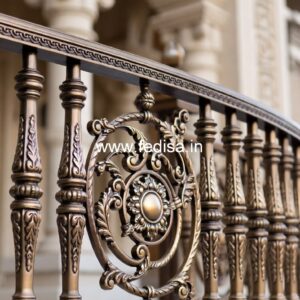 Antique Brass Stair Railing Design For Royal Homes Design Of Grill For Stairs