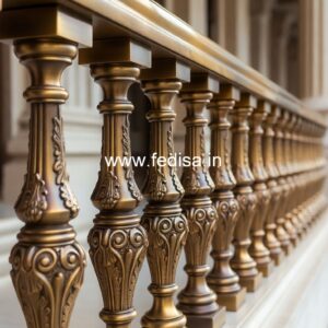 Brass Stair Railing Design For Classic Interiors Plywood Stairs Design