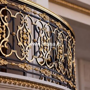 Premium Brass Railing Supplier & Exporter Modern White Stair Railing