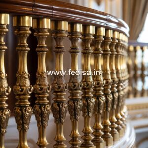 High Quality Brass Staircase Railing Design Stair Tower Window Design