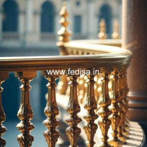 Modern Brass Railing Design For Stylish Interiors Steel Design Staircase