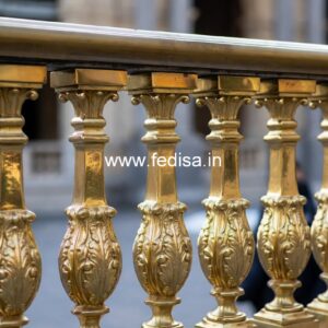 Designer Brass Stair Railing For Luxury Decor Victorian Staircase Design