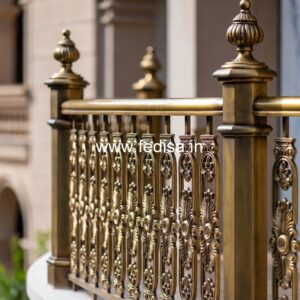 Brass Railing Design For Elegant Staircase Decor Rope Design For Stairs
