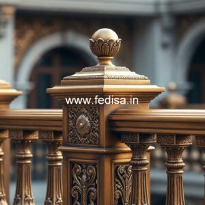 Brass Balcony Railing Design For Elegant Spaces Staircase Design To Save Space