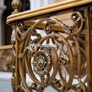Modern Brass Handrail Design For Elegant Interiors Modern Stair Railing