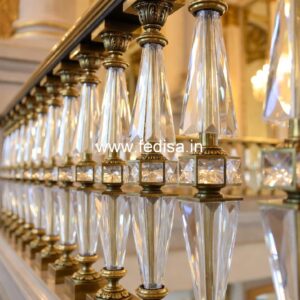 Stylish Brass Balcony Railing With Artistic Design Steel Grill Design For Balcony