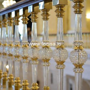 Antique Brass Balcony Railing With Classic Style Railing Design For House Front Iron