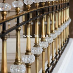 Premium Brass Handrail For Contemporary Homes Steel Railing Design Catalog