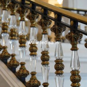 Luxury Brass Railing Design With Elegant Touch Related Ki Dijain