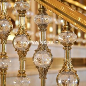 Antique Brass Railing Design For Royal Interiors Modern Staircase Railing Designs