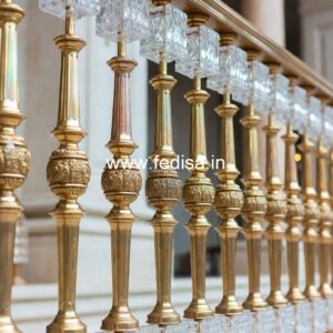 Elegant Brass Balcony Railing Design For Villas Steel Railing Design With Glass Price