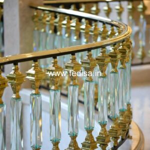 Premium Brass Balcony Railing For Homes Ss Steel Railing Design