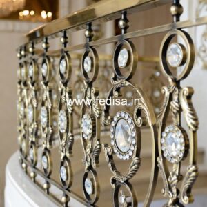 Modern Brass Railing Design For Homes Balcony Handrail Design