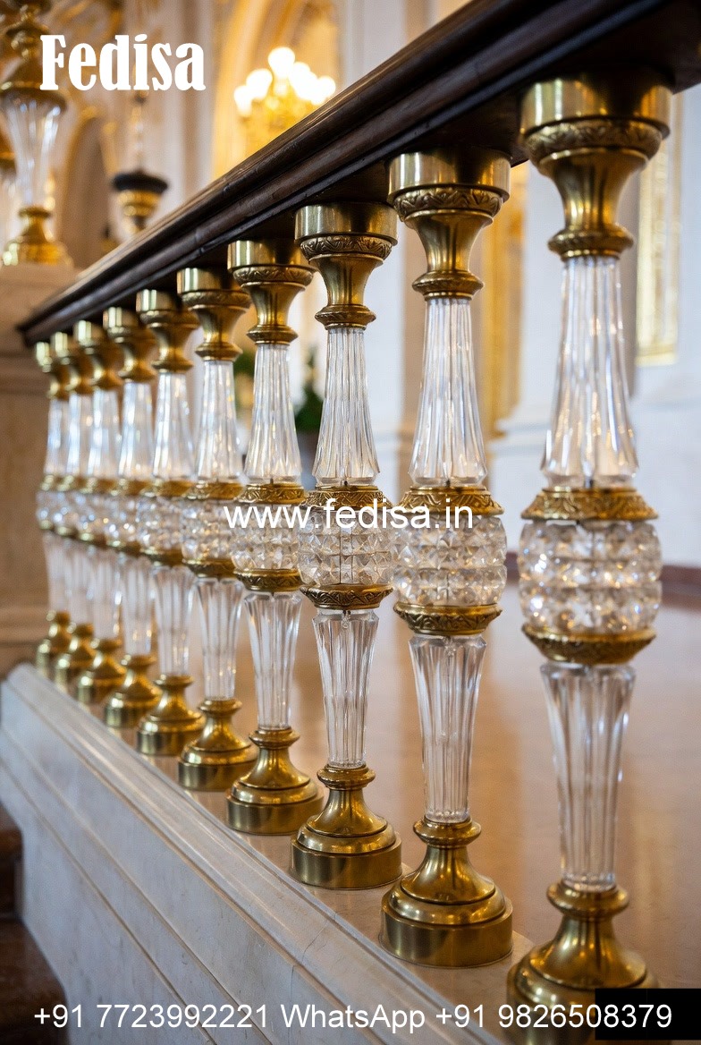 High Quality Brass Balcony Railing For Home Exterior Lohe Ki Railing Design