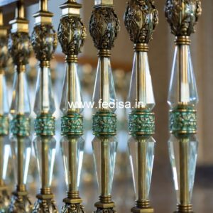 Brass Balcony Railing Design With Luxury Touch Ss Ki Railing