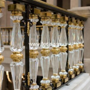 Custom Brass Railing Design For Staircase Interiors Staircase Railing Design Stainless Steel