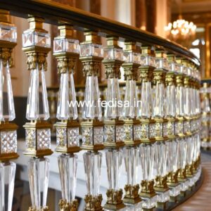 Premium Brass Balcony Railing For Luxury Spaces Gi Pipe Railing Design