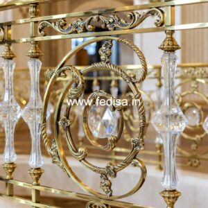 Modern Brass Railing Design For Interior Decor Stainless Steel Stair Railing Design