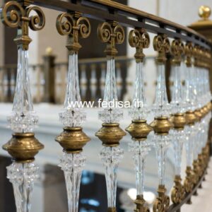 Premium Brass Railing Design With Artistic Finish Pipe Railing Design For Roof