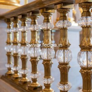 Elegant Brass Railing Design For Premium Interiors Modern Outdoor Railing