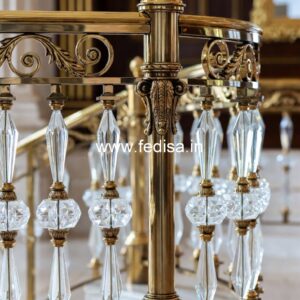 Elegant Brass Railing Design For High-end Homes Terrace Design Tubular