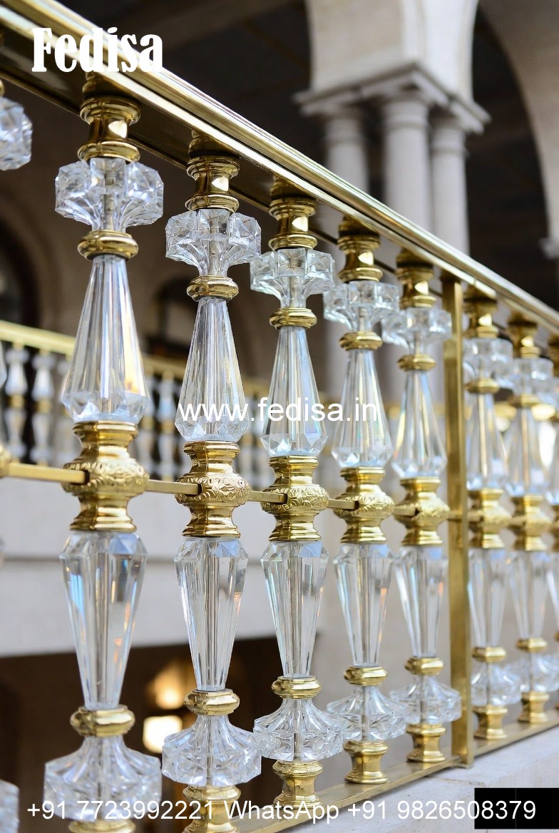 Luxury Brass Handrail Design For Elegant Staircases Modern Iron Railing