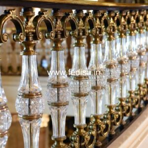 Brass Railing Design With Premium Decorative Finish Steel Ki Railing Ke Design