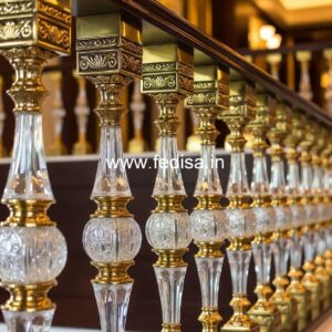 Modern Luxury Brass Staircase Railing Inspiration