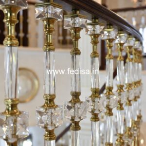 Designer Brass Balcony Railing For Homes