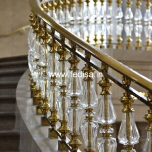 Heavy Duty Brass Railing Design For Durability
