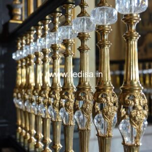 Modern Brass Handrail Design For Staircase Home Katheda Design