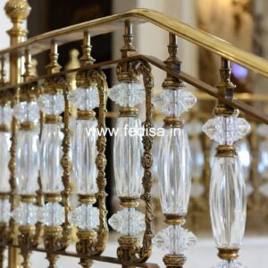 Best Brass Railing Design Ideas For Luxury Homes Balcony Closed Grill Design