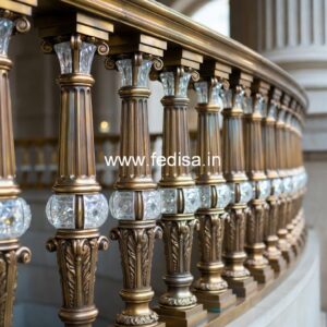 Modern Brass Railing Design For Staircase Gallery Steel Railing Design
