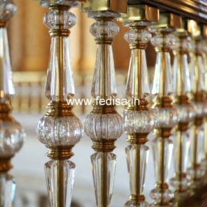 Brass Balcony Railing With Elegant Design Fancy Railing Design