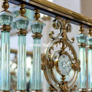 Brass Balcony Railing Design For Luxury Interiors Tubular Stair Railings Design