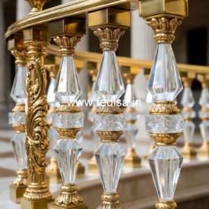 Custom Brass Staircase Railing For Homes Teris Railing Design