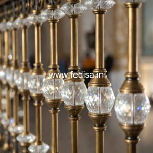 Premium Brass Handrail Design For Modern Spaces Railings Design Tubular