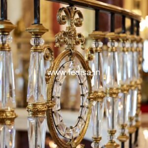 Decorative Brass Handrail Design For Interiors Square Bar Railing Design