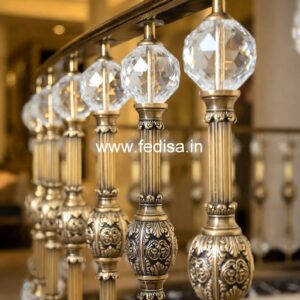 Decorative Brass Balcony Railing With Unique Design Steel Railing Design Stairs