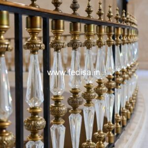 Brass Staircase Railing Design With Premium Finish Home Railing Design Simple