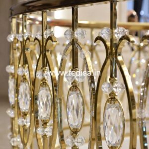 Decorative Brass Balcony Railing With Artistic Work Steel Ki Railing Price